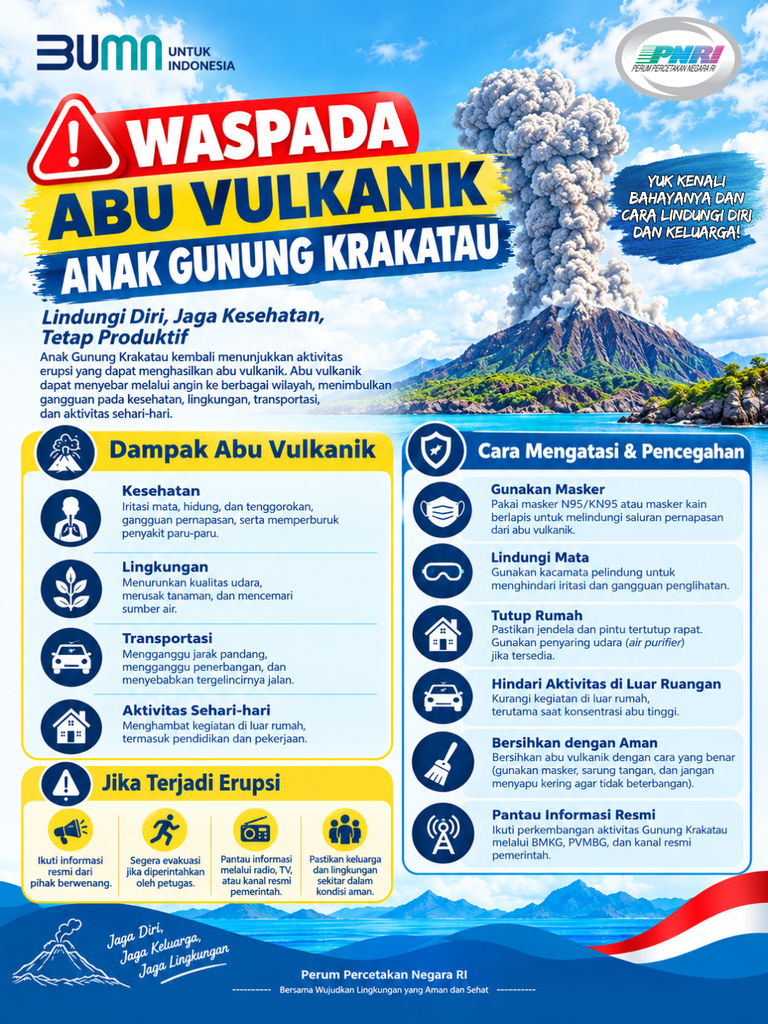 Pencegahan Abu Vulkanik